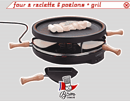 RACLETTE ELECTRICA